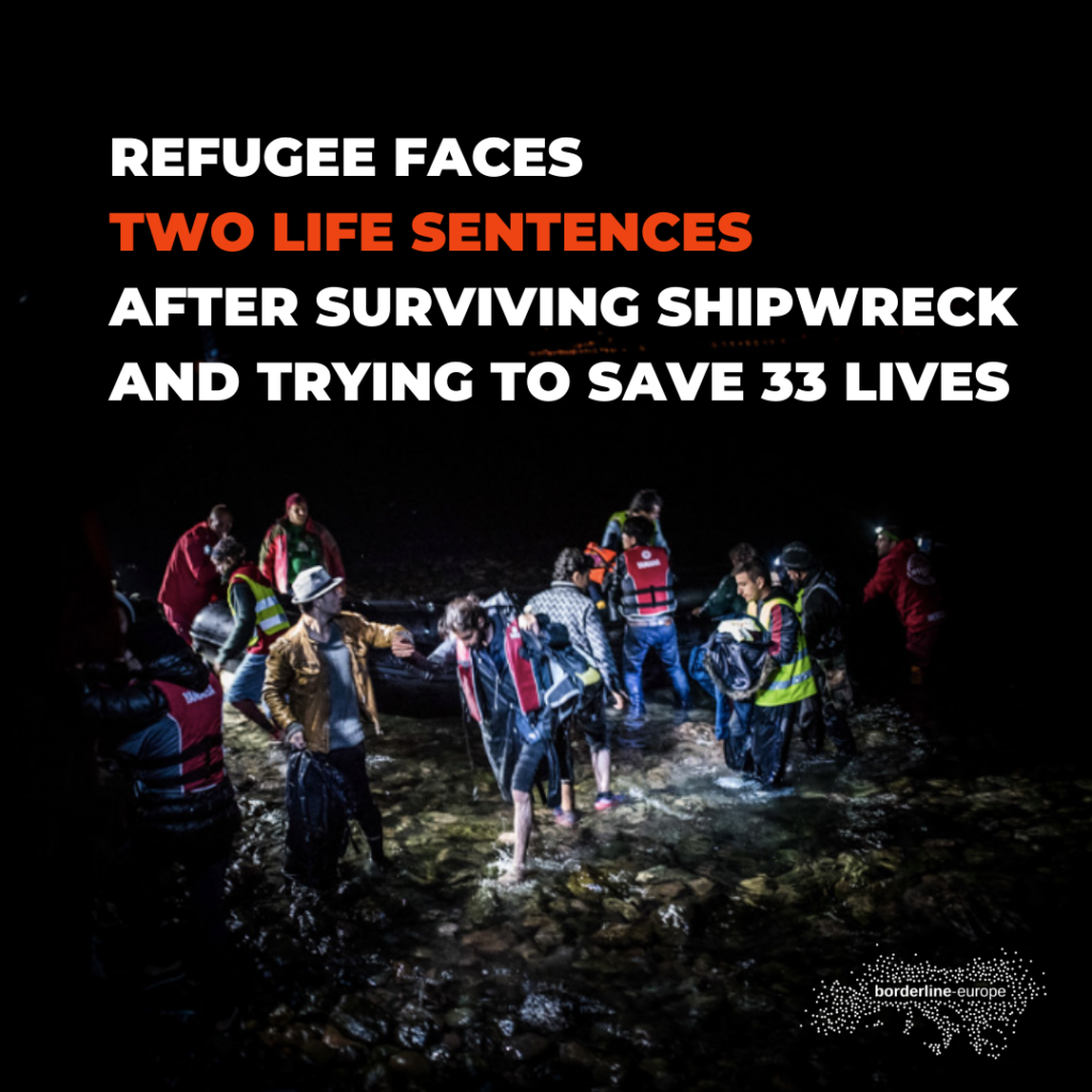 Refugee faces two life sentences after surviving shipwreck and trying to save 33 lives