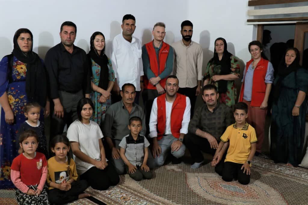 CPT-IK team visiting Mam Ali, Sharmin and family in Sidakan, May 2023 (CPT-IK)