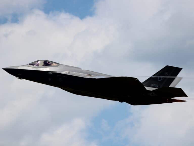 A fighter jet