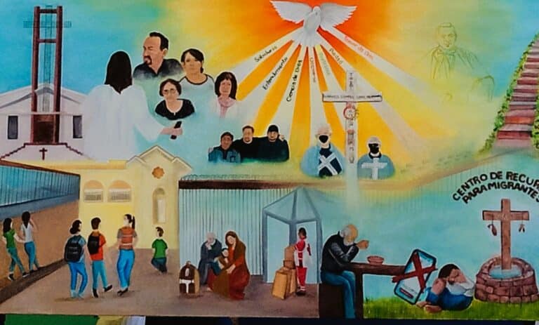 a mural