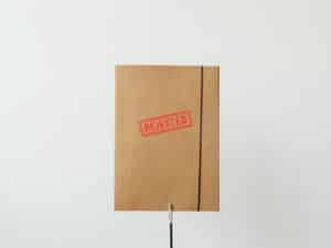 A file stamped with the word "rejected"