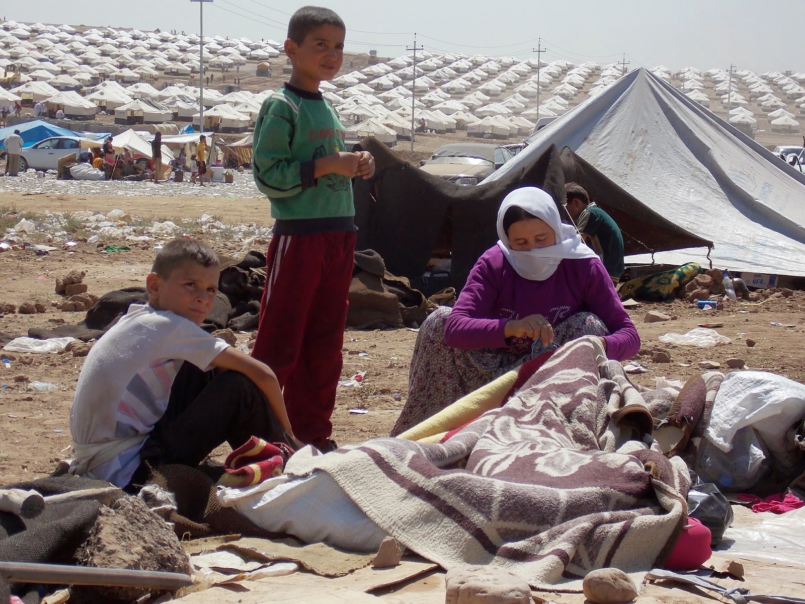 Yezidi family